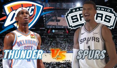 Oklahoma City Thunder vs San Antonio Spurs Live Play by Play & Scoreboard