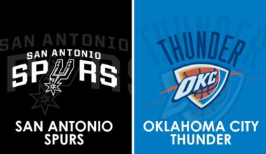 San Antonio Spurs vs Oklahoma City Thunder NBA Live Scoreboard