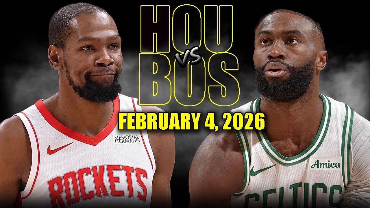 Houston Rockets vs Boston Celtics Full Game Highlights – February 4, 2026 | NBA Season