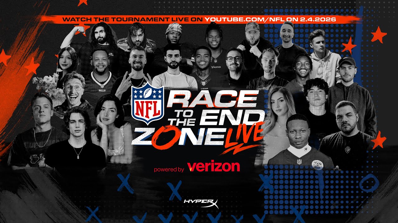 Championship Fortnite Tournament: NFL Race to the End Zone LIVE powered by Verizon