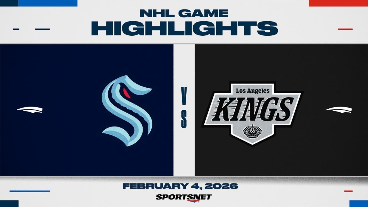 NHL Highlights | Kraken vs. Kings - February 4, 2026