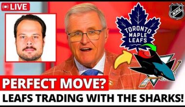 🏒👉 LEAFS TRADING A SUPERSTAR WITH THE SHARKS! WHAT ARE THE CHANCES? LEAFS NEWS