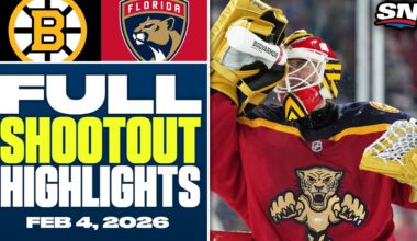 Boston Bruins at Florida Panthers | FULL Shootout Highlights - February 4, 2026