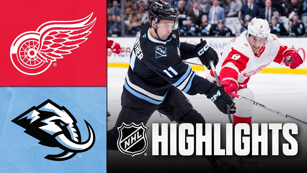 Red Wings vs. Mammoth | NHL Highlights | February 04, 2026