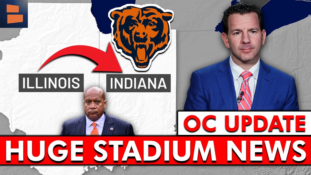 MAJOR Chicago Bears Stadium Update + Ian Rapoport Names Potential Bears OC