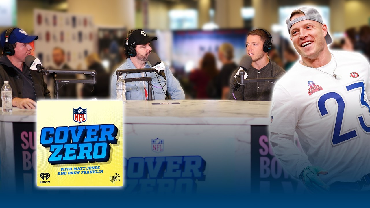 Christian Mccaffrey Talks Playing Under Kyle Shanahan, Fantasy Football, & More on Radio Row