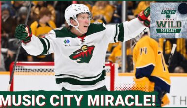 POST CAST: Jared Spurgeon Sends Wild to Olympic Break with 6-5 Overtime Win over Nashville!
