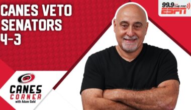 Carolina Hurricanes and Brandon Bussi veto Ottawa Senators, 4-3