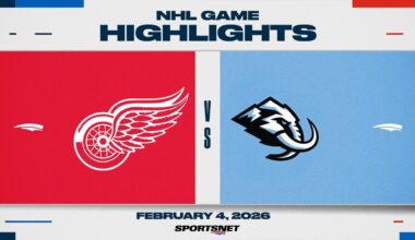 NHL Highlights | Red Wings vs. Mammoth - February 4, 2026