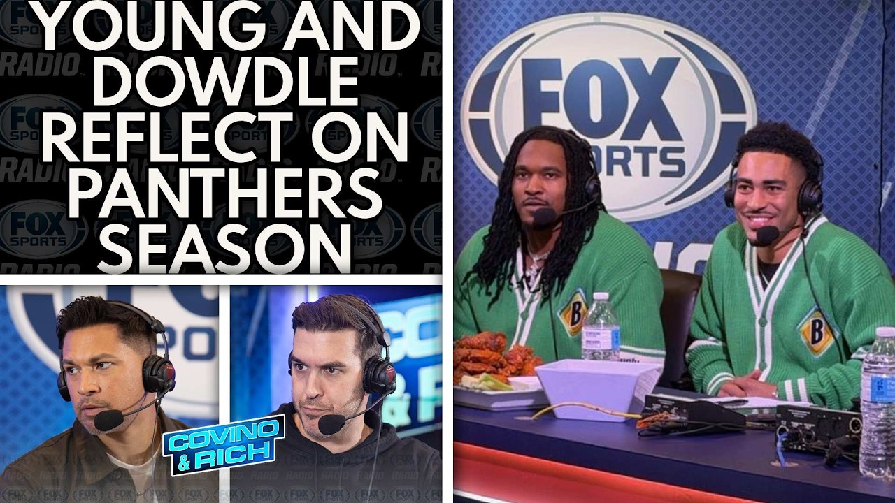 Rico Dowdle & Bryce Young Break Down the Panthers’ Winning Season | COVINO & RICH