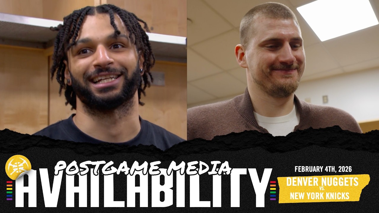"Those Are The Games You Want To Be A Part Of" | Nuggets Postgame Media vs. NYK 🎙️