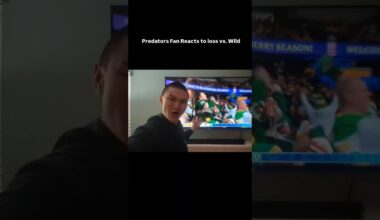 Predators Fan Reacts to Crazy OT loss vs. Wild! #nhl #wild #predators #hockey