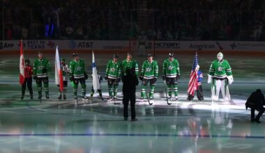 Stars honor Rantanen, Lindell, Hintz and Heiskanen! 🇫🇮🏒 Stars juhlistaa olympiapelaajiaan