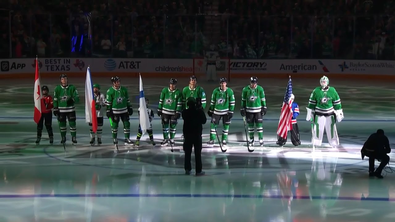 Stars honor Rantanen, Lindell, Hintz and Heiskanen! 🇫🇮🏒 Stars juhlistaa olympiapelaajiaan