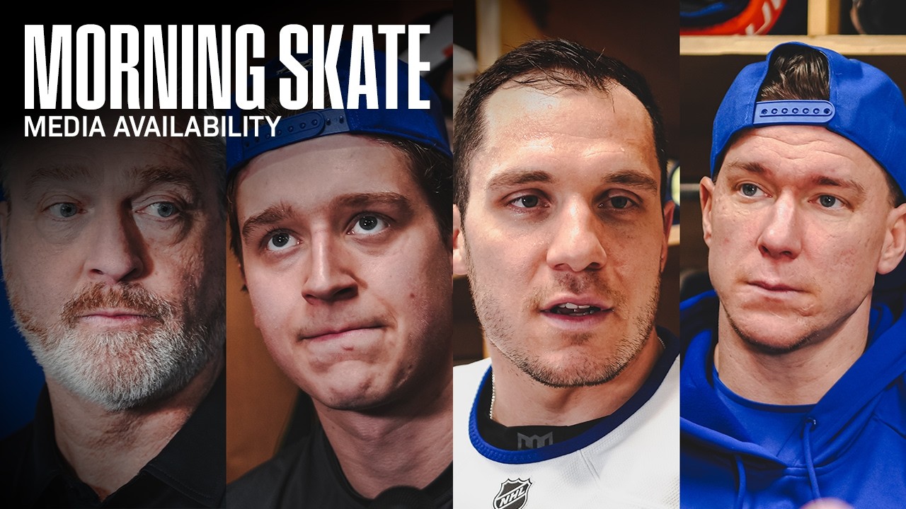 New York Islanders Morning Skate Availability | NYI at NJD