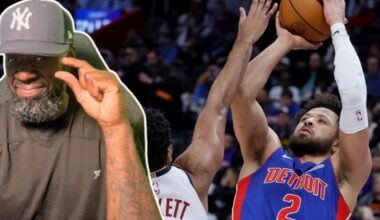 ALMOST SCARED ME! Nuggets vs Pistons Game Highlights 2/4 (REACTION)