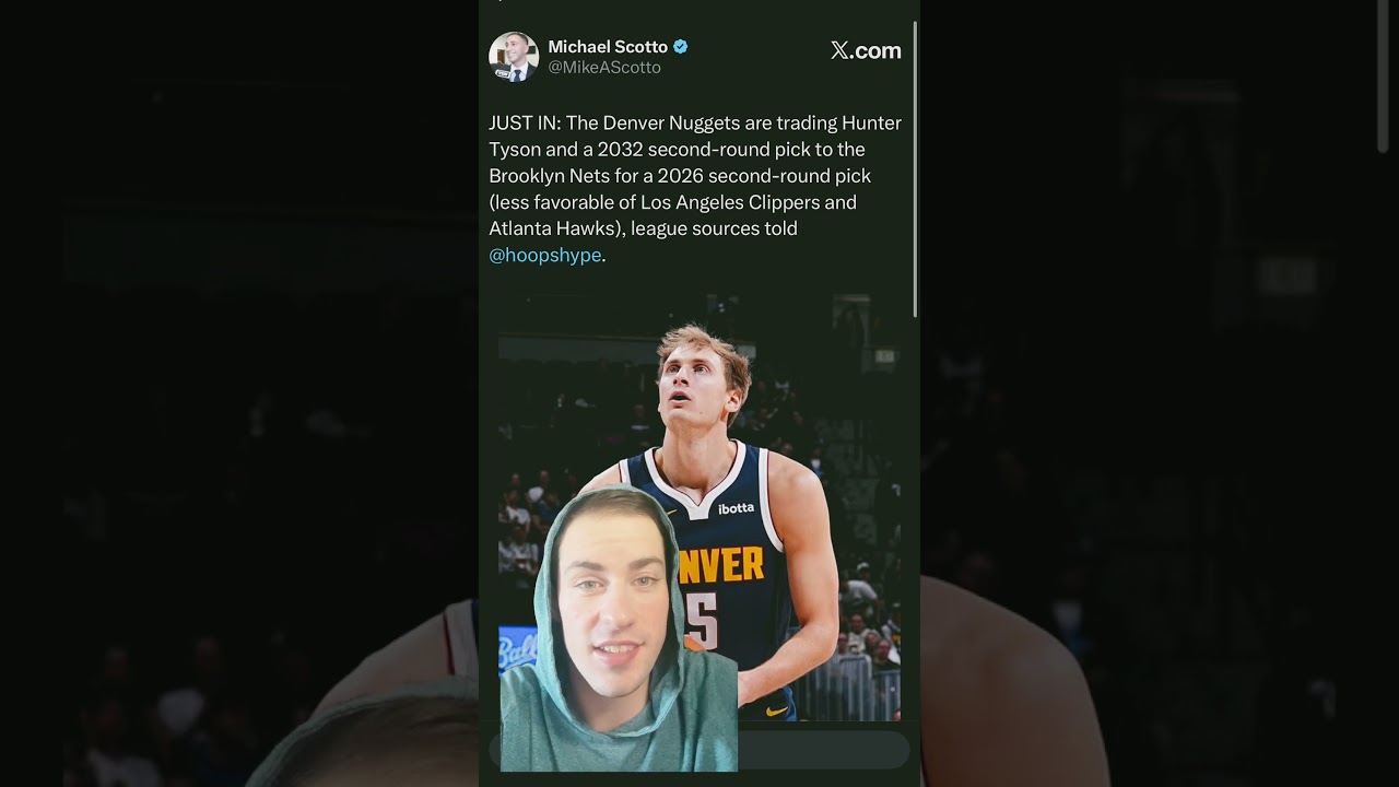 BROOKLYN NETS ACQUIRE HUNTER TYSON!