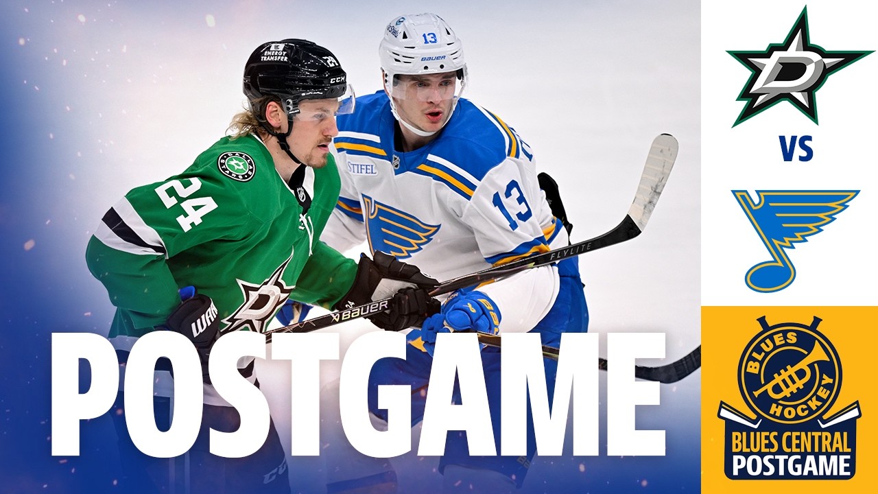 Blues BLOW IT and Lose AGAIN in Final Minute in 5-4 Loss to Stars | Blues Central Postgame