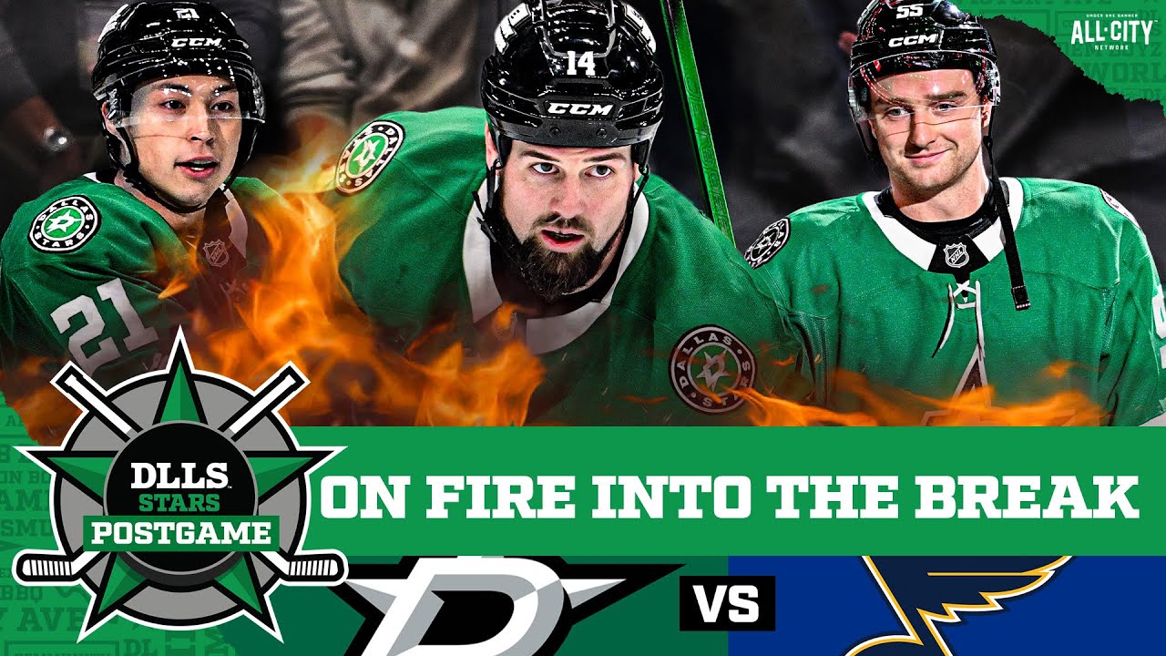 Benn Stymies Blues With 22.8 Seconds Left, Stars Win 5-4 | DLLS STARS POSTGAME