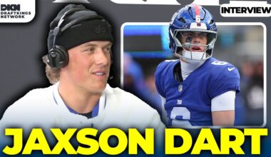Jaxson Dart INTERVIEW: New York Giants Quarterback