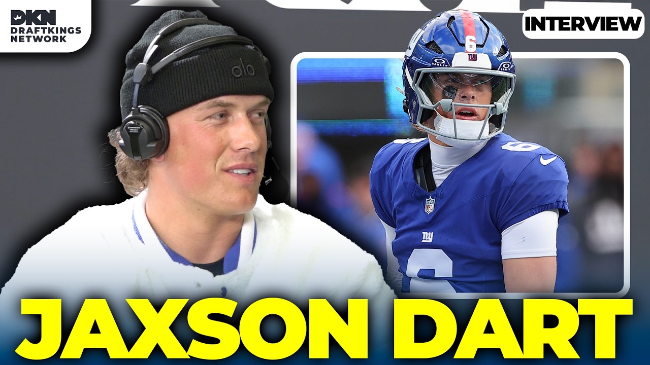 Jaxson Dart INTERVIEW: New York Giants Quarterback