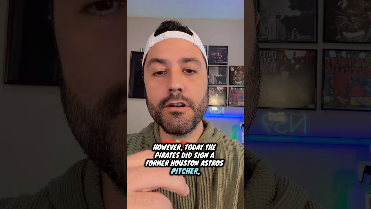 Pirates sign Jose Urquidy to a 1 year $1.5 million deal. #pittsburghpirates #pirates #mlbshorts