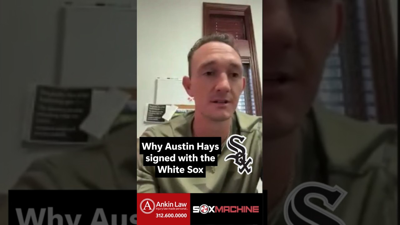 Why Austin Hays Signed With The Chicago White Sox #whitesox #mlb #baseball