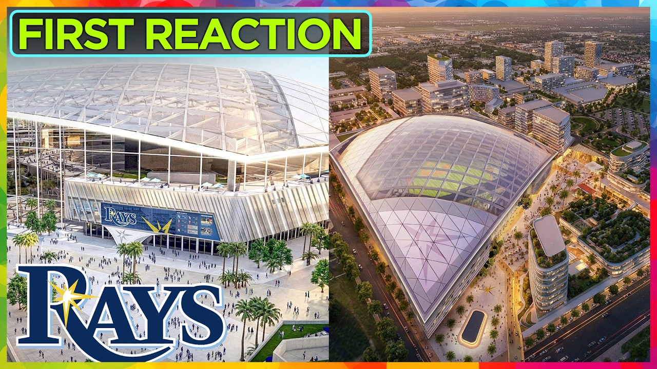 Rays NEW Tampa Ballpark Renderings (🚨 FIRST REACTIONS)