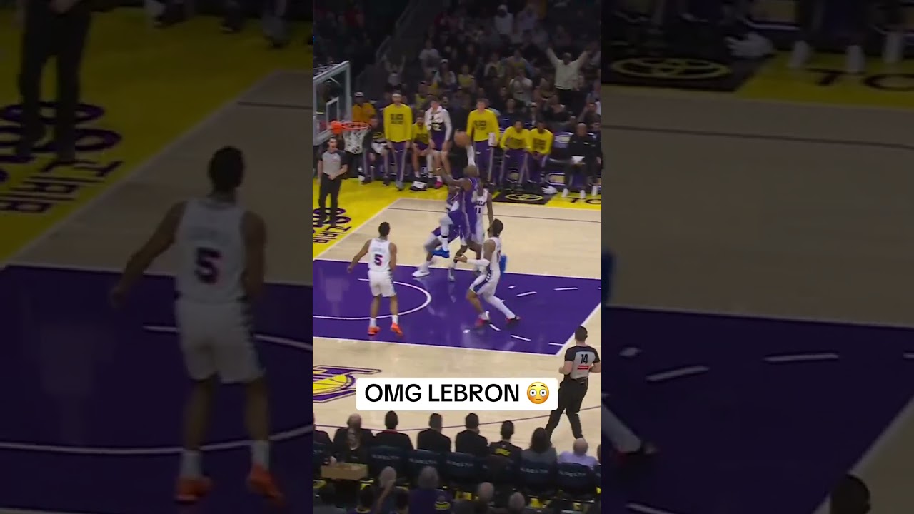 LEBRON COAST TO COAST 👑