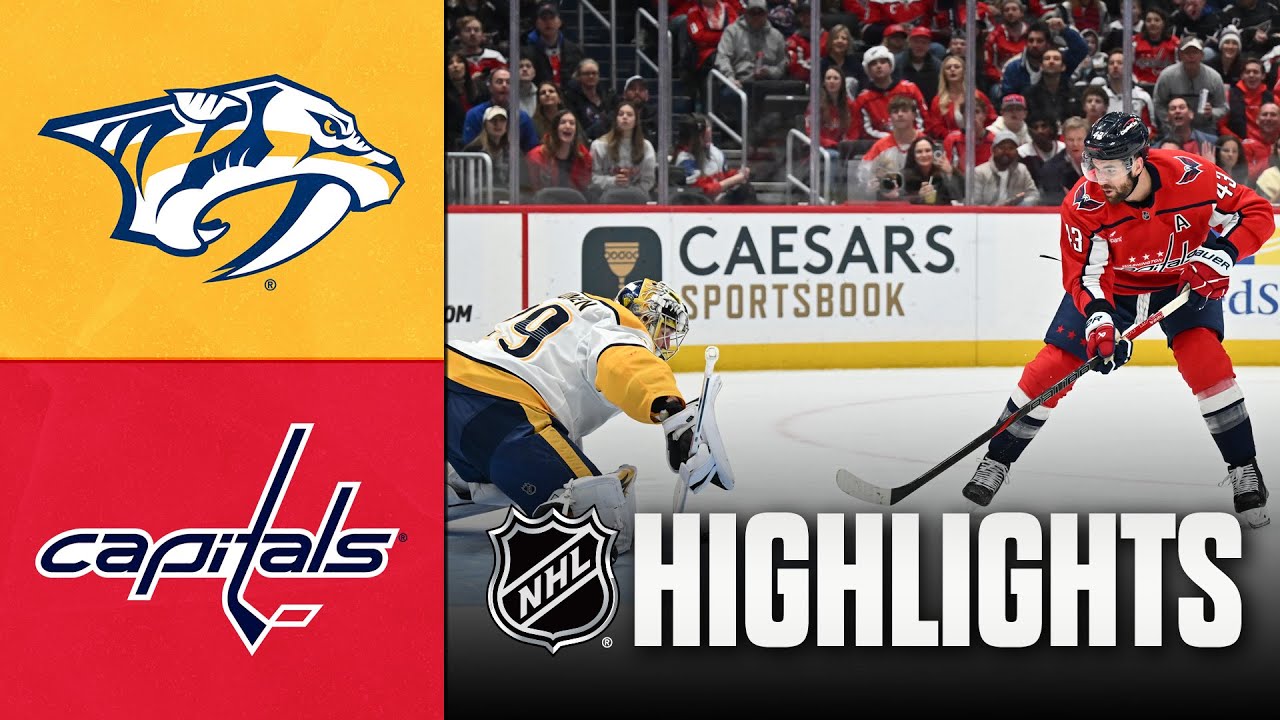 Predators vs. Capitals | NHL Highlights | February 05, 2026