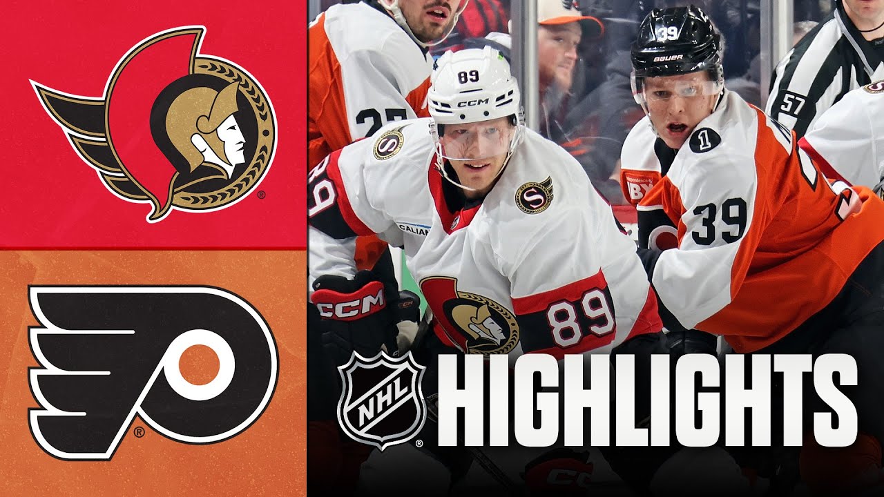 Senators vs. Flyers | NHL Highlights | February 05, 2026