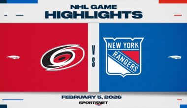 NHL Highlights | Hurricanes vs. Rangers - February 5, 2026
