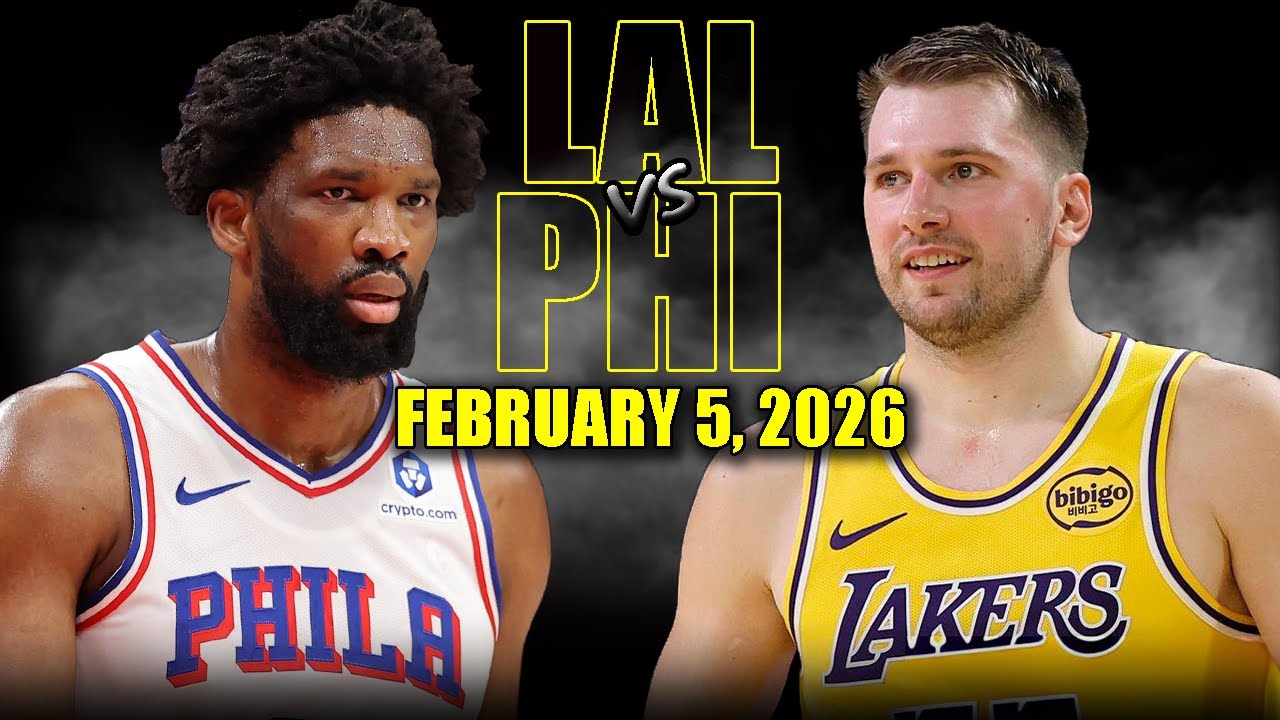 Los Angeles Lakers vs Philadelphia 76ers Full Game Highlights – February 5, 2026 | NBA Season
