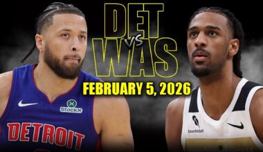 Detroit Pistons vs Washington Wizards Full Game Highlights – February 5, 2026 | NBA Season