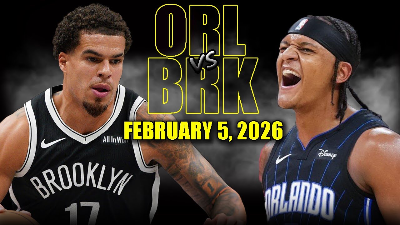 Orlando Magic vs Brooklyn Nets Full Game Highlights – February 5, 2026 | NBA Season