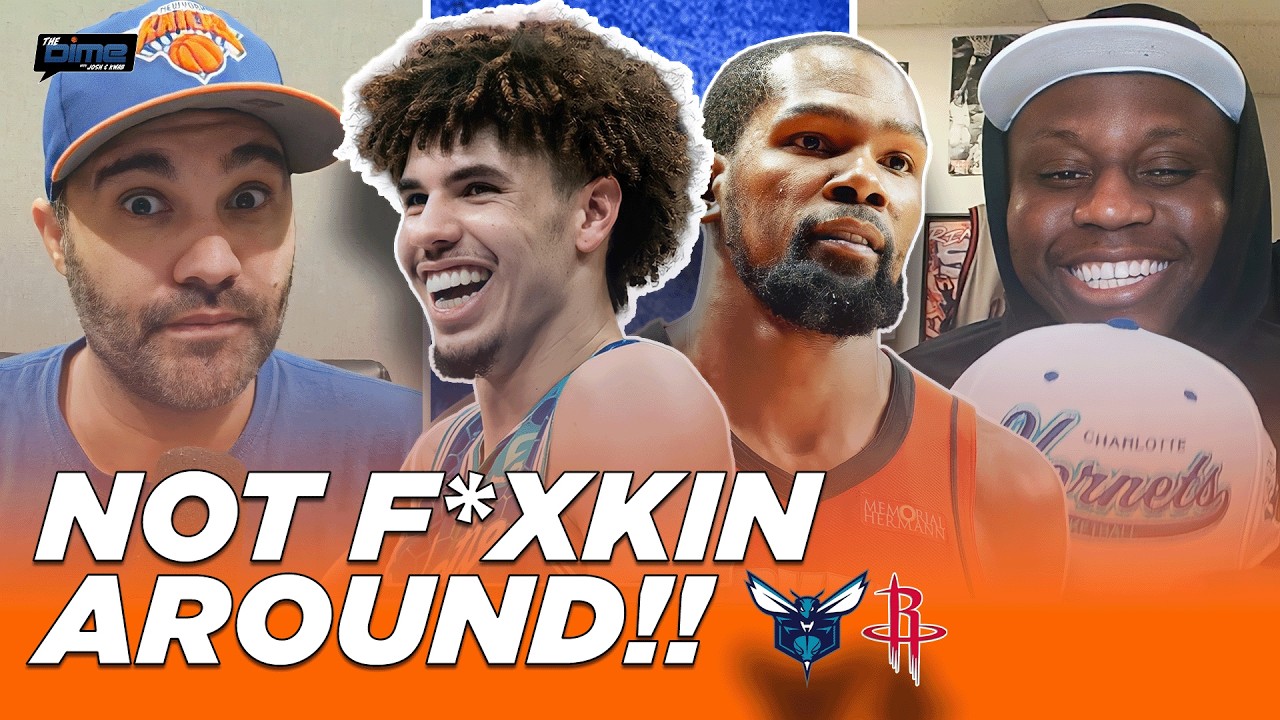 Hornets-Rockets Reaction: LaMelo & Charlotte are to be taken SERIOUSLY | The Dime With Josh and Kwab