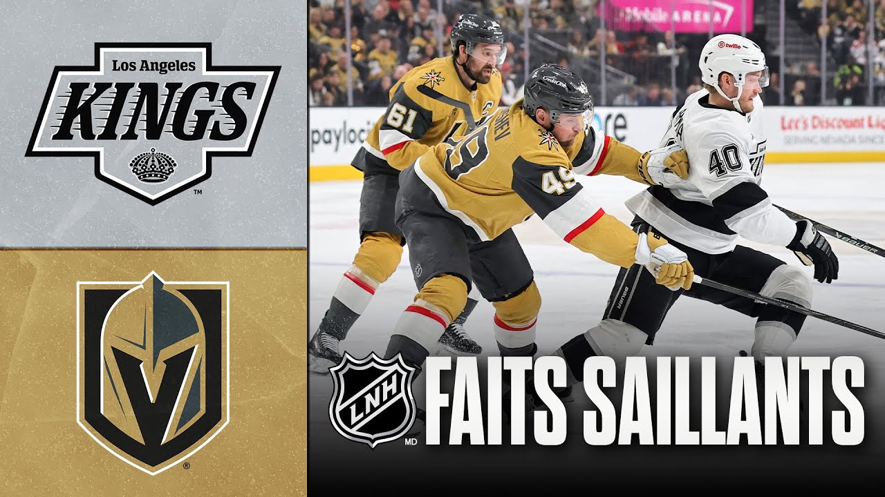 Kings vs Golden Knights 05/02/26 | Faits saillants