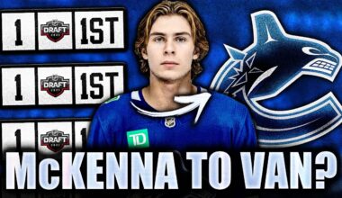 SHOULD THE CANUCKS DRAFT GAVIN McKENNA NOW? 2026 NHL DRAFT PROSPECT RUMOURS