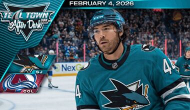 San Jose Sharks @ Colorado Avalanche - 2/4/2026 - Teal Town USA After Dark (Postgame)