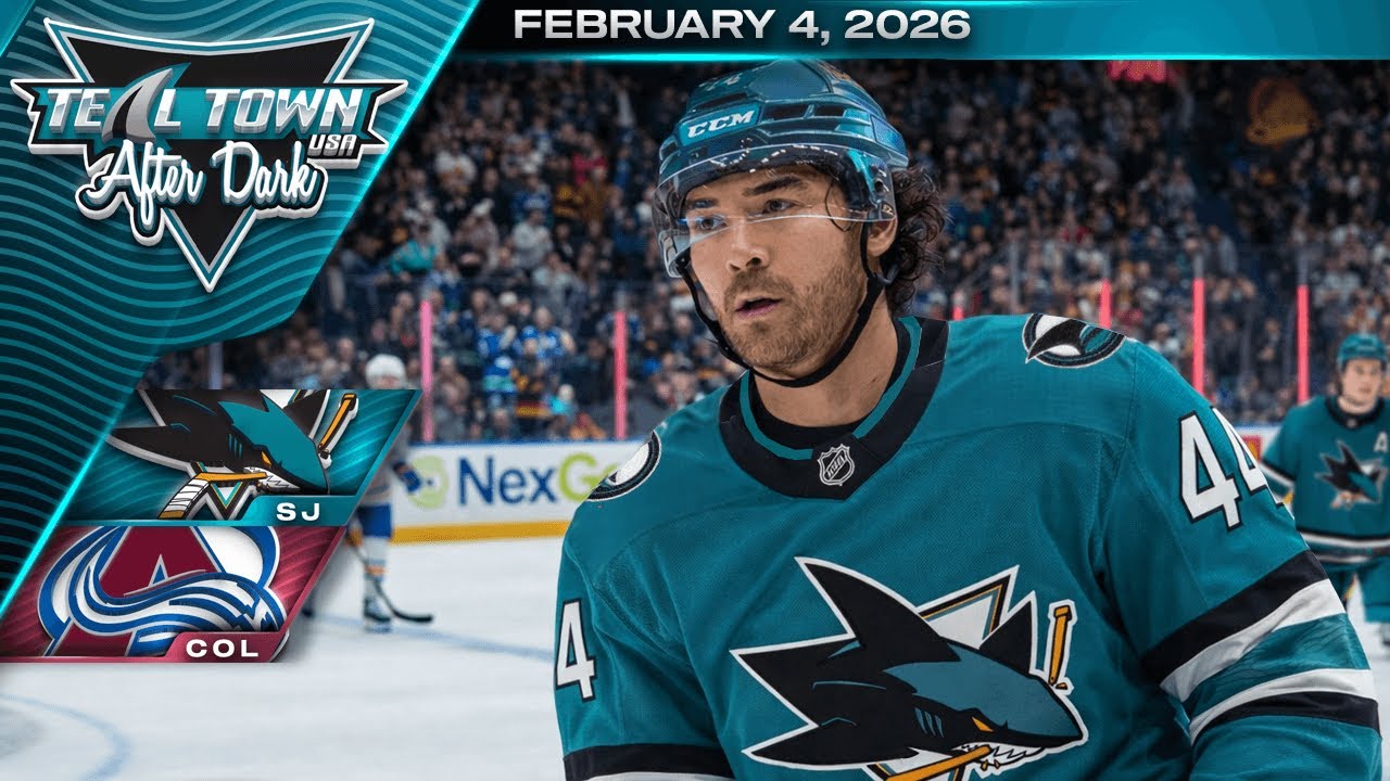 San Jose Sharks @ Colorado Avalanche - 2/4/2026 - Teal Town USA After Dark (Postgame)