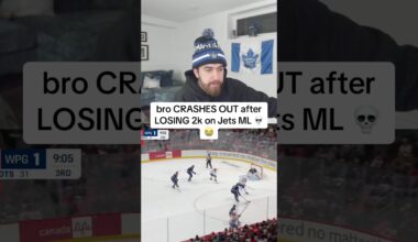 it was never the jets…. #nhl#canadiens#winnipegjets#nhlhockey#reaction#rage#hockey#sportsbetting