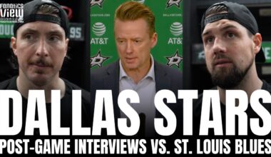Matt Duchene, Jamie Benn, Matt Duchene & Stars Recap Dallas Stars Season Headed Into Olympic Break
