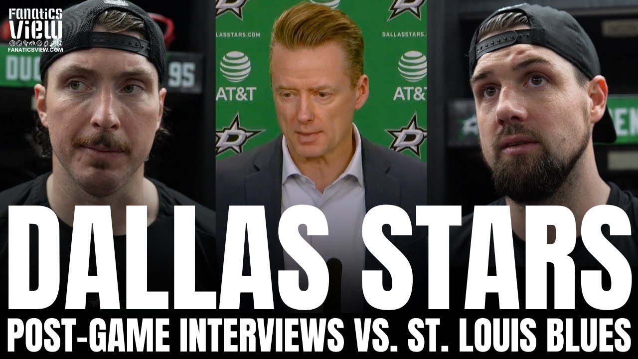 Matt Duchene, Jamie Benn, Matt Duchene & Stars Recap Dallas Stars Season Headed Into Olympic Break