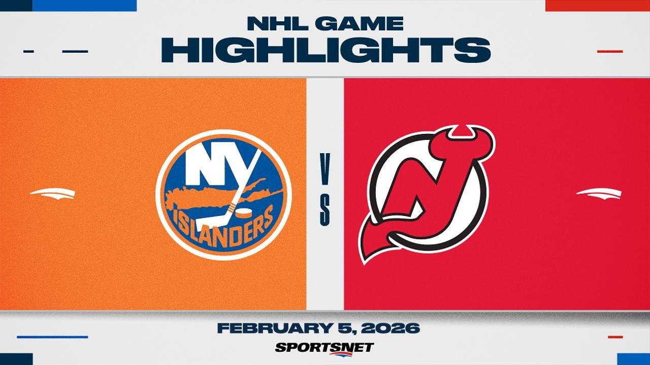 NHL Highlights | Islanders vs. Devils - February 5, 2026