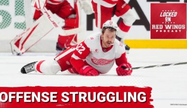 Detroit Red Wings' offensive struggles continue in loss to Utah Mammoth