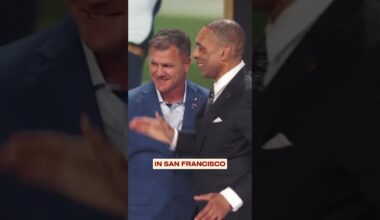 "We've been waiting to hear his name called... and it happens in San Francisco! 📺: NFL Honors on NBC