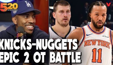 Jeff Teague REACTS to Nuggets vs. Knicks INSANE 2 OT THRILLER | Club 520