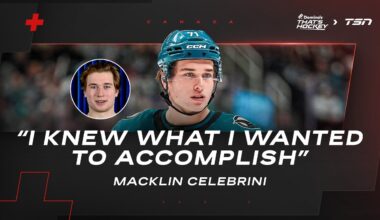 Celebrini talks evolution & earning Team Canada roster spot