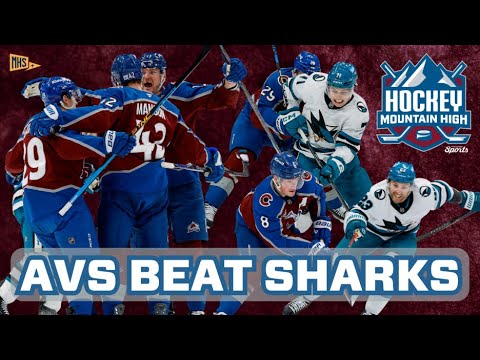 Colorado Avalanche head into Olympic break with MUCH needed win over Sharks | Hockey Mountain High