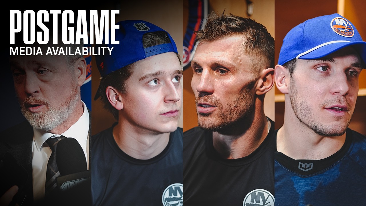 New York Islanders Postgame Availability | NYI at NJD